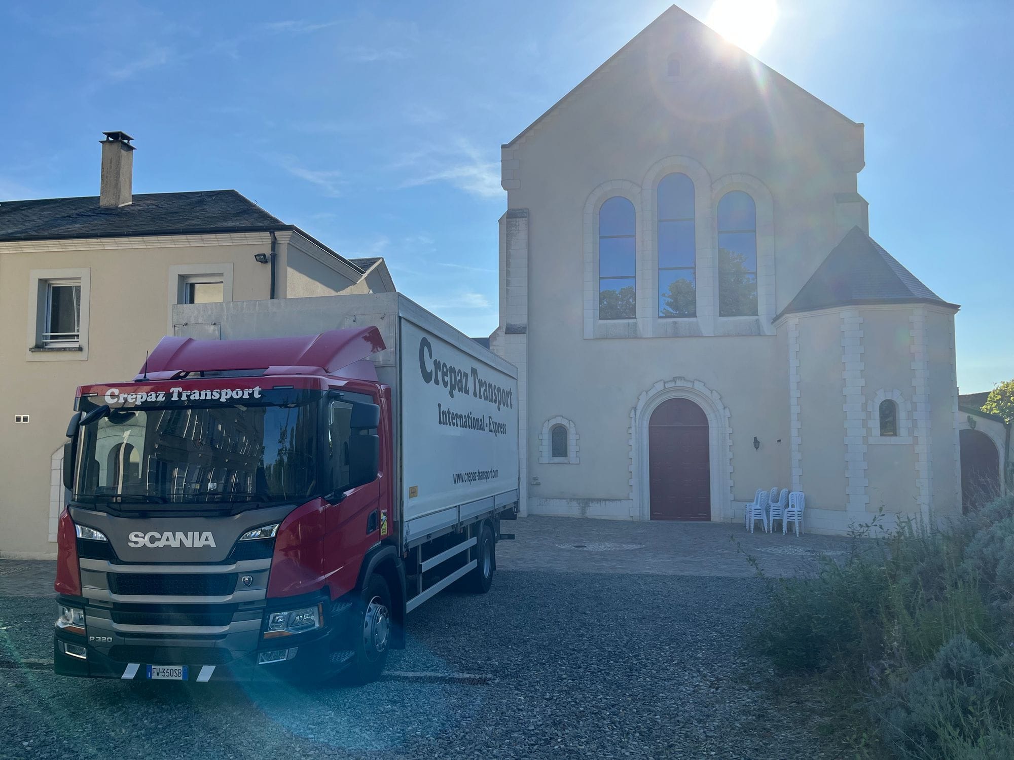 😮 Installation de l'autel du Rosaire